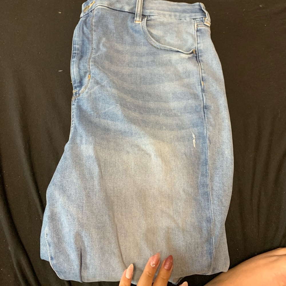 Plus size jeans
